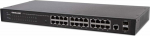 Intellinet 560917 Switch 24p Gigabit - Switch Gigabit Ethernet 24x RJ45 + 2x slot SFP manageable Web-Smart 560917