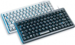 CHERRY ML4100 Tastatur Wired CH MX schwarz TKL 75% hellgrau
