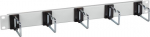 EFB Elektronik EFB-Elektronik - Kabelmanagement - Rack mountable - Jet Black, RAL 9005 - 1U - 48.3 cm (19")
