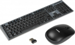 IBOX A set of wireless keyboard + mysz IKMS606W czarny