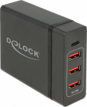 Delock USB Charger 1 x USB Type-C PD + 3 x USB