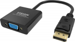 Vision Video Cable Adapter, Displayport Vga (D-Sub) Black