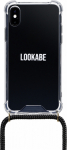 Lookabe Necklace iPhone X/Xs gold black loo003