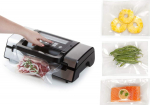 Domo DO331L - Schwarz - Silber - -900 mbar - Marinate - Vacuum seal - contact - 1400 ml