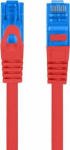 Lanberg PATCHCORD KAT.6A S/FTP LSZH CCA 20M RED FLUKE PASSED LANBERG