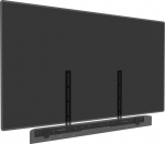 Multibrackets M Universal Soundbar Mount 55"-110" | Display Mounted | Max 10kg | Svart | Piece by piece