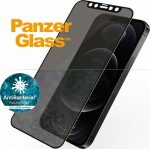Kaitseklaas Apple iPhone 12 / 12 Pro, &uuml;mbrises&otilde;bralik, musta &auml;&auml;rega, privaatsusfiltriga, PanzerGlass