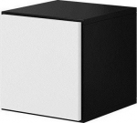 Cama MEBLE Cama full storage cabinet ROCO RO5 37/37/39 black/black/white