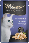 MIAMOR Feine Filets Tuna with squid - wet cat food - 100g