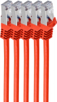 Shiverpeaks RJ45 Patchkabel S/FTP, Cat7 VE5, 0.5m rot