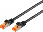 S/CONN maximum connectivity S-Conn 08-26605 Netzwerkkabel Cat6a S/FTP S-STP Schwarz - Kabel - Netzwerk