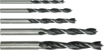 Vorel drill bit for wood, twist cylindrical 4 5 6 10 8mm zestaw (22350)