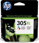 HP ink cartridge No. 305XL color, high capacity