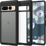 Kaitse&uuml;mbris Ultra Hybrid, Google Pixel 7 Pro, l&auml;bipaistev musta &auml;&auml;rega, Spigen