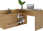 Topeshop DANY ARTISAN KPL computer desk Oak colour