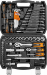 Work tool and accessory set NEO, 1/2", 1/4", 100 pcs