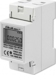 Qoltec Single-phase electronic counter | energy consumption meter per rail DIN | 230V | LCD | 2P