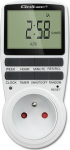 Qoltec Electronic timer PC0628 | 3680W | 16A | LCD