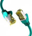EFB Elektronik EFB CAT6a GREEN 15m Patchkabel S/FTP PIMF