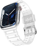 Back cover Hurtel - Strap Triple Protection for Apple Watch 42 / 44 / 45 / 49 mm band bracelet - transparent