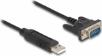 DeLOCK 66461 USB 2.0 to serial RS-232 adapter with compact serial connector housing 50 cm