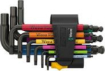 Wera Tools Wera 950/9 Hex-Plus Multicolour Imperial 3 angle wrench set