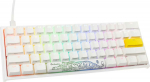 Ducky One 2 Pro Mini White Edition Gaming Tastatur, RGB LED - Cherry Blue (US)