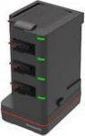 Honeywell CT45 1 BAY QUAD BATTERY CHARGER, FOR CHARGING 4 PIECES OF CT45 BA
