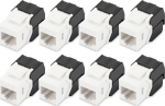 DIGITUS Keystone Jack Cat6/RJ45->LSA ungeschirmt 250MHz 8St