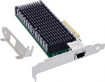 Karta sieciowa InLine &reg; 10-Gigabit NIC, 1x RJ45 10Gb/s, PCIe x8, w this. slot plate LP