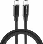Kabel USB ForCell USB-C - USB-C 1 m Zielony