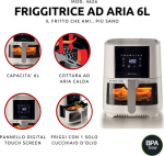 4626 Ariete Airy Fryer 6L kuuma&otilde;hufrit&uuml;&uuml;r valge