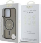Guess IML Glitter Ring MagSafe Case for Apple iPhone 16 Pro Max