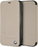 BMW BMFLBKI61LLST iPhone Xr Book Logo Imprint / taupe