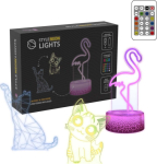 Manta SNL119RGB LED lamp Light decoration Animals RGB 3D