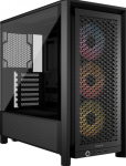 Corsair Frame 4000D RS ARGB Tempered Glass Midi Tower, schwarz