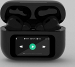 Earphones Gembird TWS-LCD-ANC-01-BK z black microphone