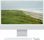 Apple iMac Z1E2 59.62cm standard glass M4 8C CPU/8C GPU/16C N.E. SSD Without Eth MM NumKey TID DE Silber