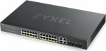 ZYXEL COMMUNICATIONS A/S ZYXEL GS1920-24HPV2, 28 PORT SMART MANAGED POE SWITCH 24X GIGABIT COPPER POE AND 4X GIGABIT DUAL PERS., HYBRID MODE, STANDALONE OR NEBULAFLEX CLOUD, 375 WATT POE (5Y WARRANTY)