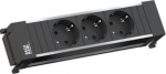 Bachmann POWER FRAME - Gr&ouml;&szlig;e S - Steckdosenleiste - Wechselstrom 250 V - 3680 Watt - Eingabe, Eingang GST18i3 - output terminals: 3 (power CEE 7/3)