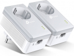 TP-LINK | Passthrough Powerline 600 Starter Kit | TL-PA4010P KIT | 10/100 Mbit/s | Ethernet LAN (RJ-45) ports 1 | Data transfer rate (max) 600 Mbit/s | Extra socket
