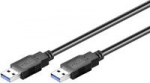 Wentronic goobay USB-kabel 50cm Sort