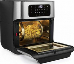 Princess | Aerofryer Oven | 182065 | Power 1500 W | Capacity 10 L | Black/Stainless Steel