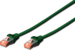 DIGITUS CAT 6 S-FTP PATCH CAB, LENGTH 1 M COLOR GREEN