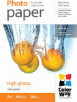 Colorway High Glossy Photo Paper | 200 g/m&sup2; | A4