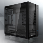 Raijintek PAEAN MINI Mini-ITX Geh&auml;use, Tempered Glass - schwarz