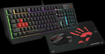A4Tech Bloody B1700 keyboard set + mysz + podkładka - The keyboard set + mysz + podkładka A4TECH BLOODY USB B1700 Bloody Bundle Set ( B140N +ES7 + BP-50M)