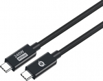 CONCEPTRONIC Kabel USB-C4.0->C 240W/PD3.1 40Gbs 2.00m sw