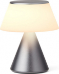 Lauavalgusti Lexon Luma M Gunmetal/tumehall, dimmer, RGB 9 valgust, IPX4 veekindlus, aku kuni 24h, s&uuml;nkroniseeritav teiste Luma M lampidega