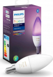 Philips White Color Ambiance Bluetooth LED Candle E14 5.3W 470lm